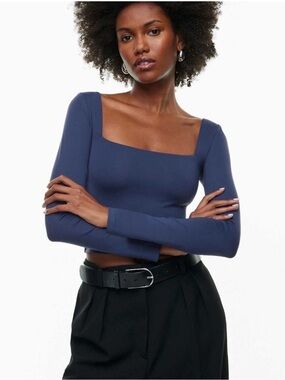 Aritzia Contour Square Neck waist length, size M